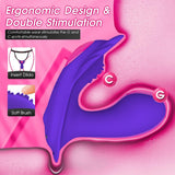 APP Control 9 Vibrations Panty Wearable Vibrator Insert Dildo Sex Toys for Women G Spot Butterfly Vibrator
