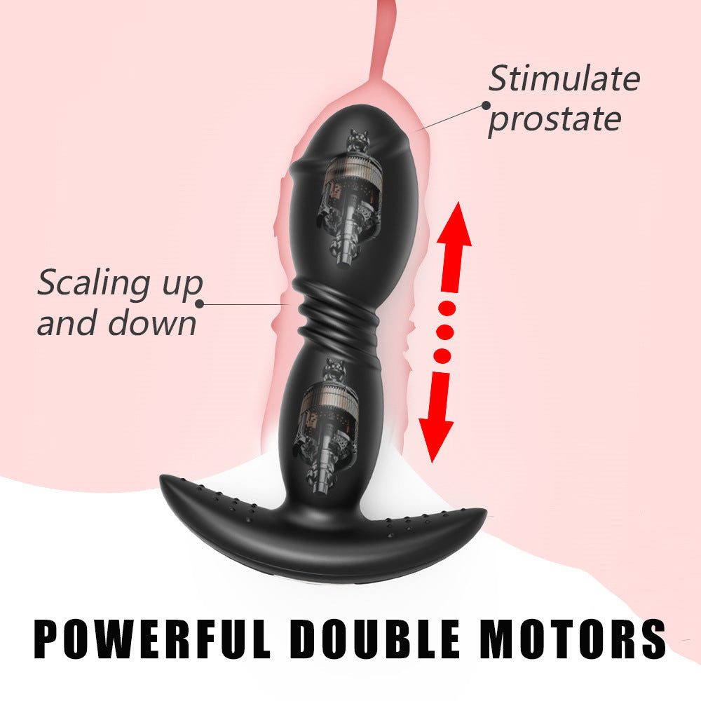 APP Control Glans 10 Vibration 7 Thrusting Prostate Massager