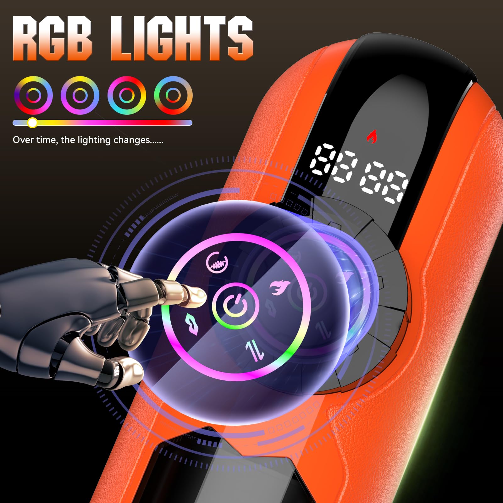 APP Control Heating Male Masturbator 9 Vibrating & Licking & Thrusting & Suck Modes Penis Pump