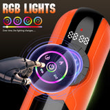 APP Control Heating Male Masturbator 9 Vibrating & Licking & Thrusting & Suck Modes Penis Pump