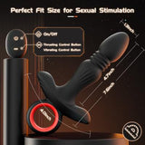 APP Cpntrol Adult Toys Vibrator für Männer, vibrierender Buttplug mit 7 Vibrationsmodi 