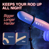 Adjustable Penis Ring Set Sex Toys for Men  9 PCS Silicone Cock Rings for Men Erection