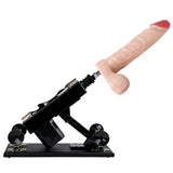 Verstellbare Sexmaschine – Liebesmaschine für Männer und Frauen, Maschinenpistole zum Einsetzen, automatisches Sex-Maschinengewehr für Erwachsene mit realistischem Dildo 