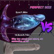 Anal Dildo Silicone Butt Plug Thick Monster Dildo Anal Stretcher Butt Plug Large Anal Toy with Tapered Tip