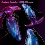 Anal Dildo Silicone Butt Plug Thick Monster Dildo Anal Stretcher Butt Plug Large Anal Toy with Tapered Tip