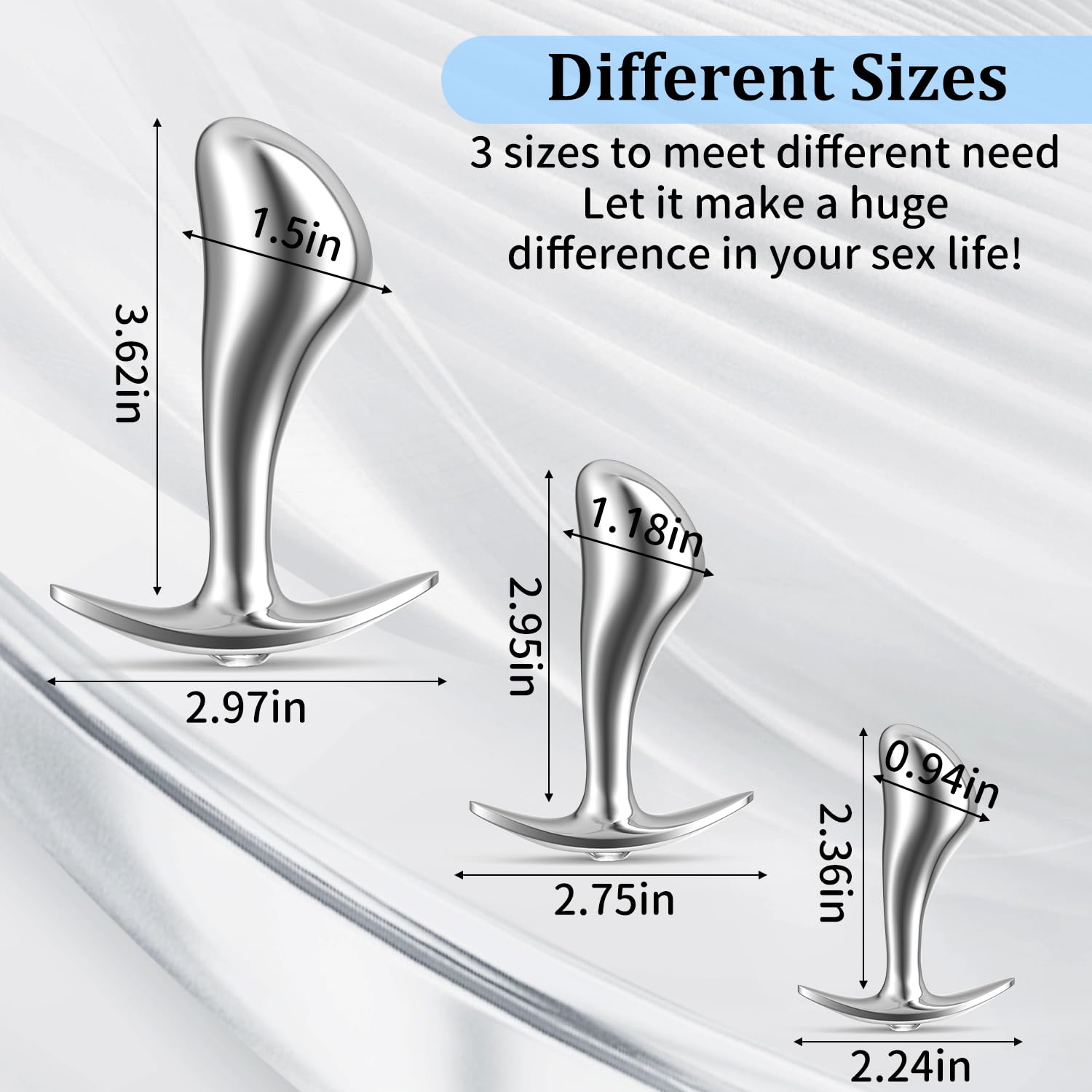 Anal Training Sets for Beginners Butt Plug With Flared Base Prostate Massager For Woman Men Couples