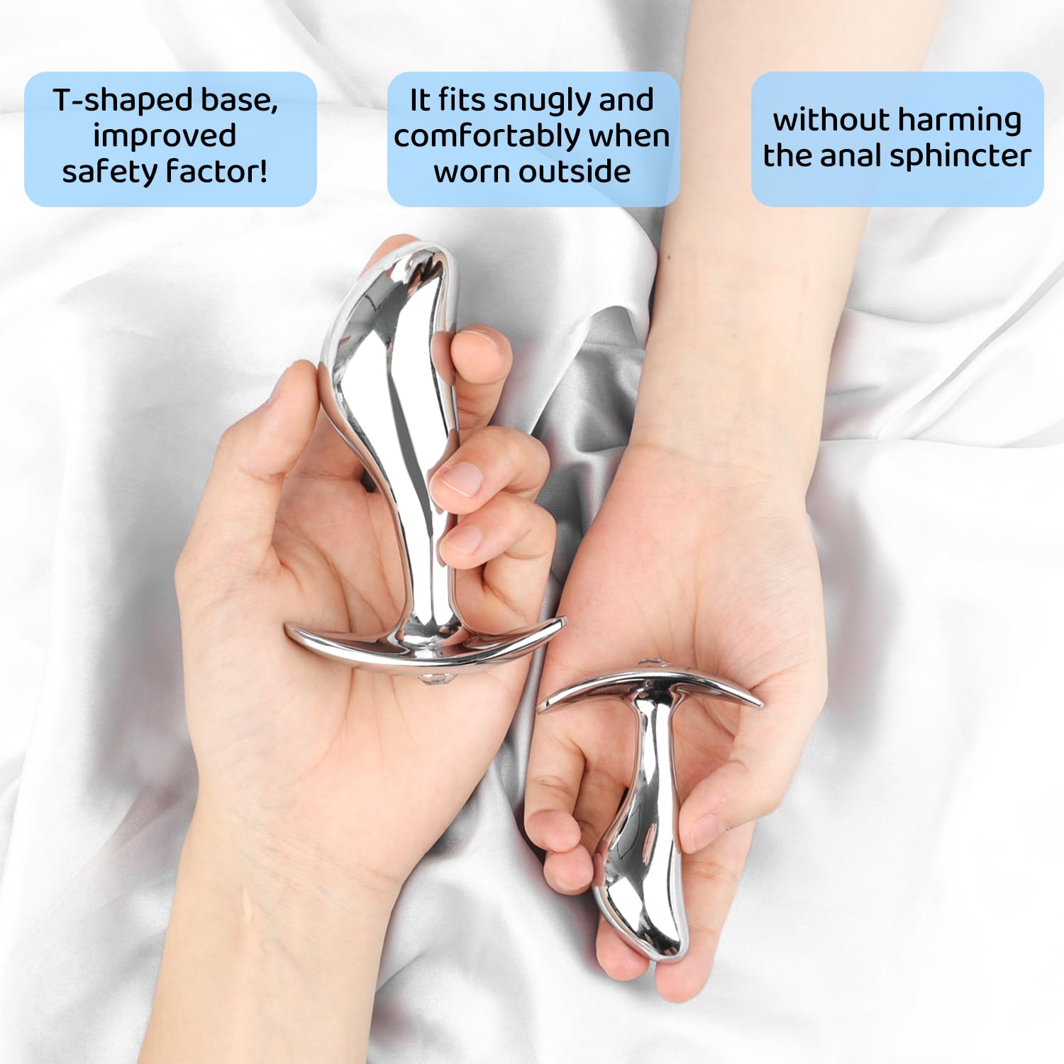 Anal Training Sets for Beginners Butt Plug With Flared Base Prostate Massager For Woman Men Couples