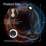 Anal Vibrator 10 Pulling And Vibrating Butt Plug Remote Control Prostate Massager