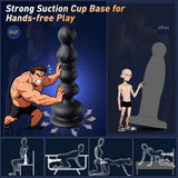 App Control 10 Vibrating Thrusting Anal Beads Prostate Massager Anal Plug Male Sex Toys