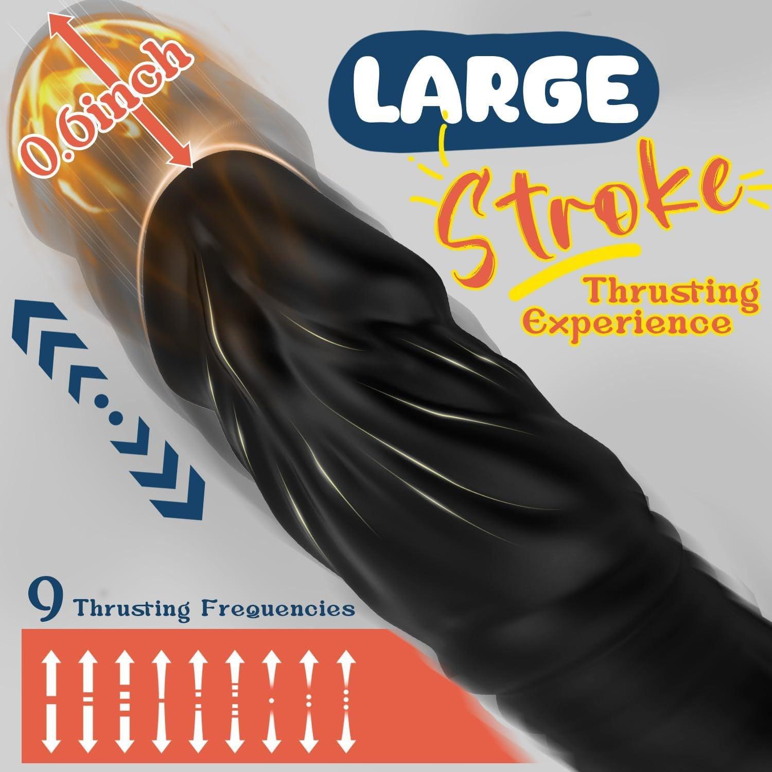 Male Anal Vibrator App Control 9 Vibrating Thrusting Dual Ring Dildo S propinkup Male Anal Vibrator App Control 9 Vibrating Thrusting Dual Ring Dildo S propinkup