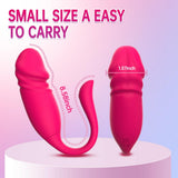 App Control G Spot Vibrators 9 Vibrations Modes Thrusting Dildo for Female and Couples Clitoral