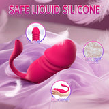 App Control G Spot Vibrators 9 Vibrations Modes Thrusting Dildo for Female and Couples Clitoral