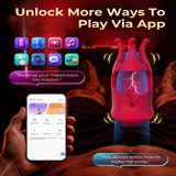 App Control & Dual Motor Penis Vibrator 10 Vibration Mods Blowjob Sex Machine