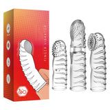 Finger Sleeve Vibrator G Spot Massage Masturbator for Women & Lesbian