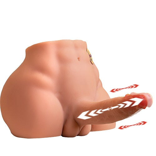 Bill 3 Speed 4 Frequency High Quality Thermoplastic TPR Material Dildo Butt【US Stock Available Only】