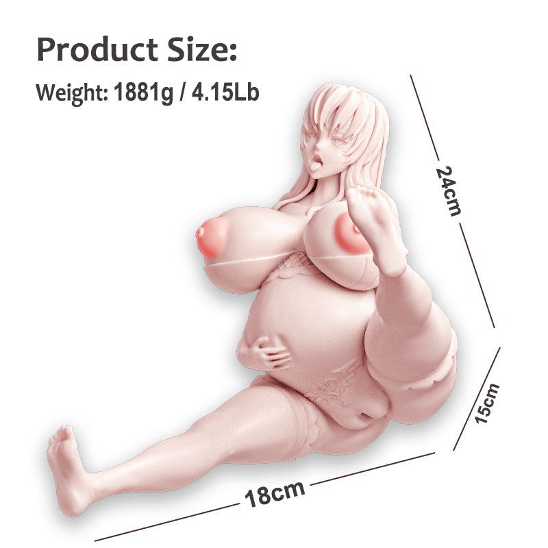 Propinkup Big Tits Blanche Silicone Pregnant Sex Doll Hentai Masturbation Cup for Men