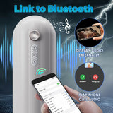 OMYSKY Bluetooth 10 Vibración Empuje Calefacción Stepless Ajustable Masturbador Masculino 