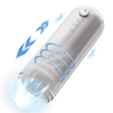 OMYSKY Bluetooth 10 Vibration Thrusting Heizung Stufenlos verstellbarer männlicher Masturbator 