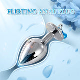 Butt Plug Christmas Gift 3Pcs BELL Jeweled for Anal Training