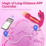 APP Control Butterfly Thrusting Vibrator Wearable Sex Toys for Woman G Spot Clitoris Stimulator