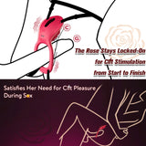 Couples Rose App Remote Control Wearable Vibrator Hands Free Panty Clitoris Vibrator Vibrating Cock Ring