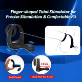 Dual Motors 9 Vibrations Remote Control Male Couple Sex Toy Cock Rings Vibrators for Men