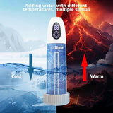 Electric Penis Vacuum Enlargement Pump with 4 Manual Training and 3 Auto Suction Modes Automatic Male Masturbator with Pocket Pussy