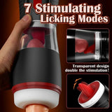 Elita 7 Tongue-Licking & 4 Sucking Modes Nalini Male Masturbator Cup