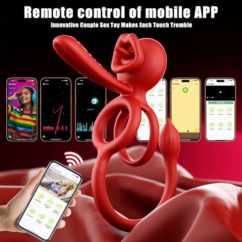 Ethan-Multi-speed Dual Stimulation Ring Set For Couple 10-mode Remote-controlled Penile Sleeve & Clitoral Vibrator
