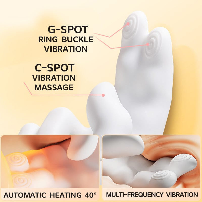 Finger-shaped Flapping Clitoris 10 Vibration Modes G Spot Vibrator