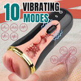Gunner-10 Vibrating & Sucking Modes，Deep Throat Pleasure Training，Automatic Male Stroker