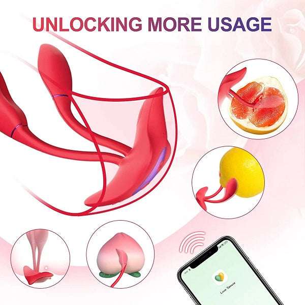 Fire Phoenix Panty Vibrator APP Control G-Spot Wearable Vibrating Pant propinkup Fire Phoenix Panty Vibrator APP Control G-Spot Wearable Vibrating Pant propinkup