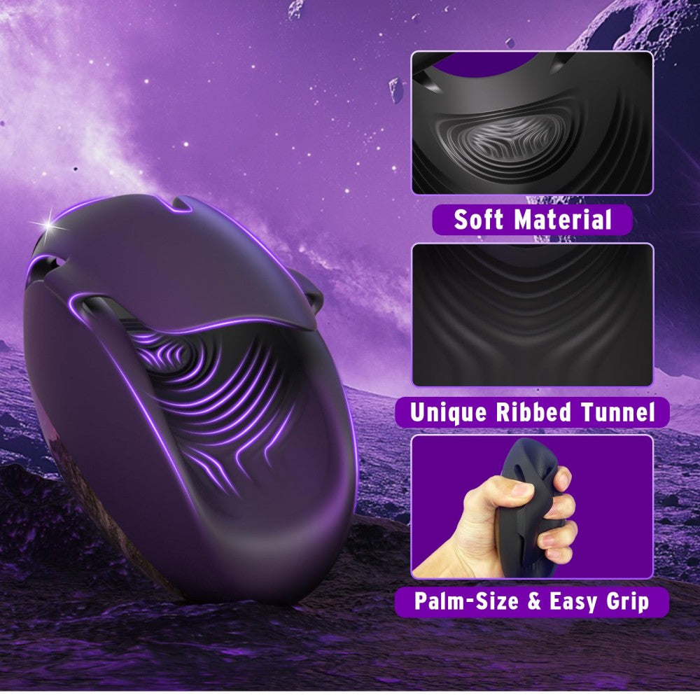 Hands Free Stroker Trainer Tapping Vibrating Male Masturbator Penis Vibrator Mens Blowjob Automatic Sex Machine Masturbation
