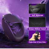 Hands Free Stroker Trainer Tapping Vibrating Male Masturbator Penis Vibrator Mens Blowjob Automatic Sex Machine Masturbation