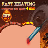 Heating Rod for Male Masturbator Sex Dolls, 115℉ (46℃) Fast Heating Warmer Stick with Auto Temperature Control and Indicator Light