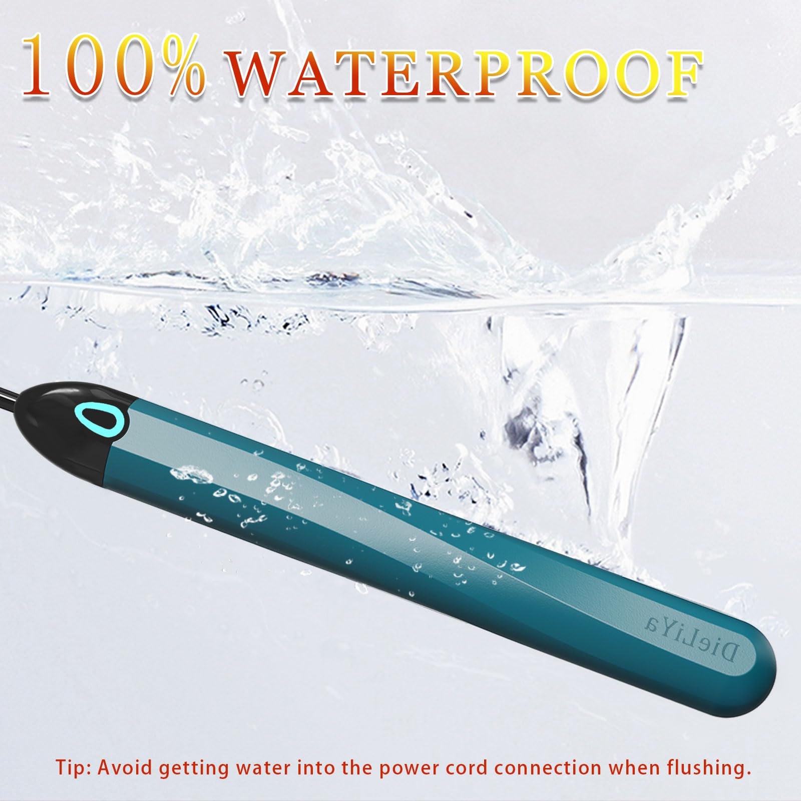 Heating Rod for Male Masturbator Sex Dolls, 115℉ (46℃) Fast Heating Warmer Stick with Auto Temperature Control and Indicator Light