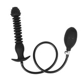 Aufblasbarer Butt Plug G-Punkt-Stimulator Expander Prostata-Massagegerät Analspielzeug 