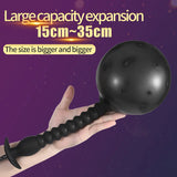 Aufblasbarer Butt Plug G-Punkt-Stimulator Expander Prostata-Massagegerät Analspielzeug 