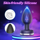 Ingrid LED Butt Plug 10 Vibration Mode Anal Plug 10 Colorful Light Porstate Masager