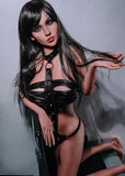 Jamie Curvy Sex Doll – Tan BBW Love Doll Brown Eyes With Long Light Blonde Hair And Long Brown Hair