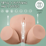 Kama 35.7lb Realistic Sex Doll | 3 Speeds 4 Modes Full Scale Automatic Suction Hip Torso - propinkup