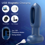 Karrot Butt Plug 10 Tapping 10 Juguete anal con diseño puntiagudo vibrante con control remoto 