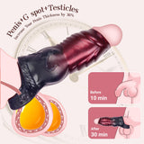 Knot Penis Sleeve Cock Sleeve Cock Ring Penis Extender Ultra-Soft Penis Enlarger for Couples