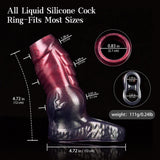 Knot Penis Sleeve Cock Sleeve Cock Ring Penis Extender Ultra-Soft Penis Enlarger for Couples