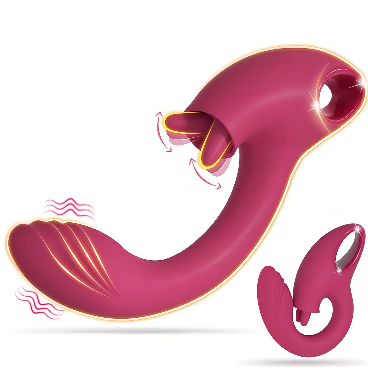 Lydia - Tongue Licking Vibrator G Spot Clit Stimulator Sex Toy for Woman