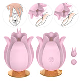Rose Vibrator Toy Nipple Massager for Woman