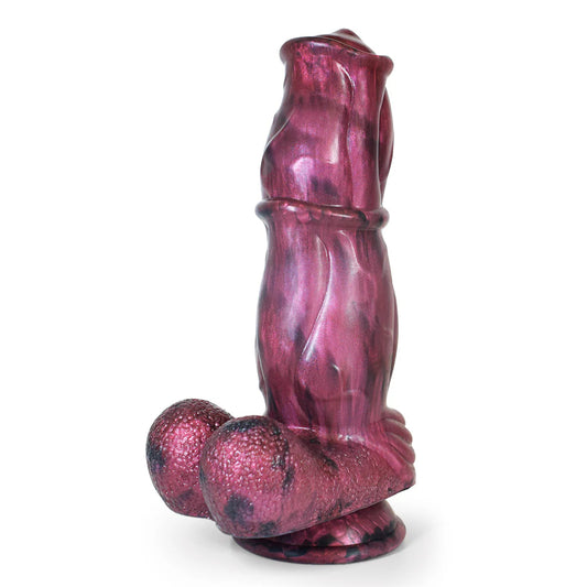 Miele Dragon Knotted Dildo With Suction Cup Fierce and Flexible Dildo