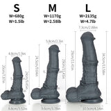 Monster Thick Dildo Horse Penis Riding Show Sex Toy