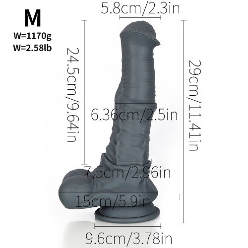 Monster Thick Dildo Horse Penis Riding Show Sex Toy