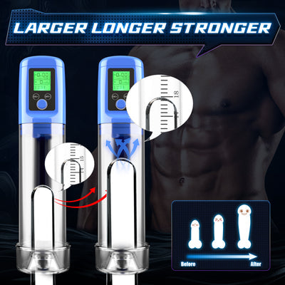 【Must-Have 】3 in 1 Penis Enlargement Pump LCD Screen with Pussy Sleeve